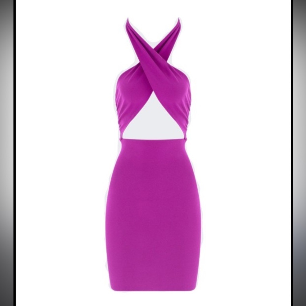 ZEYNEP ARCAY Halterneck Mini Knit Dress 8